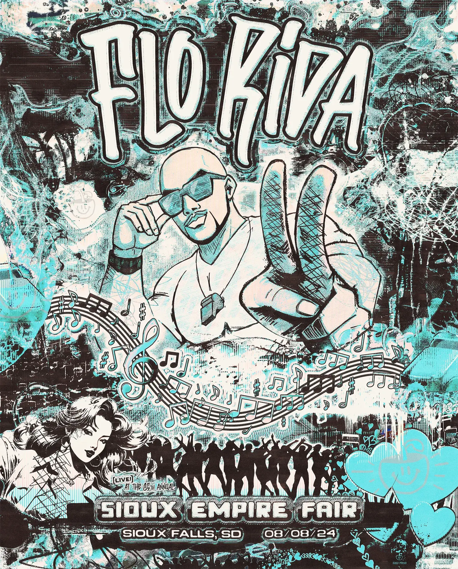 Flo Rida Sioux Falls Posters
