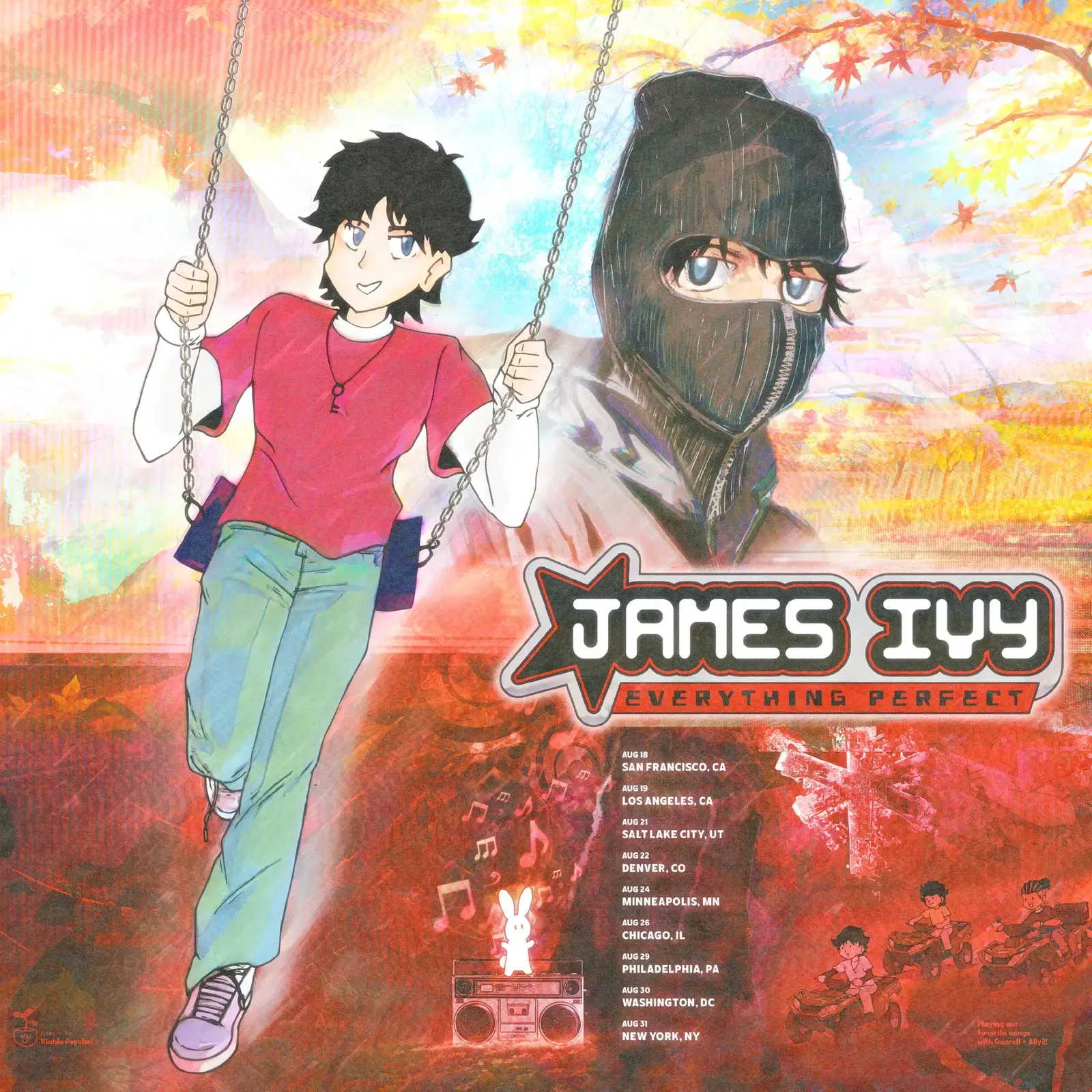 James Ivy Tour Graphic